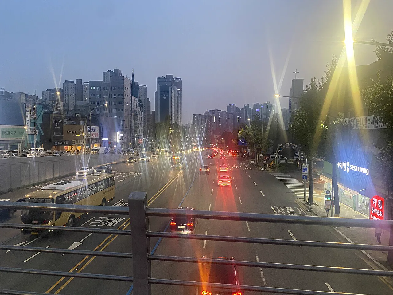 seoul night street
